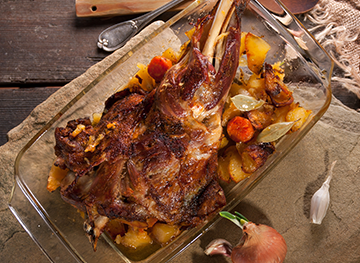 Pata de Cordero al Horno